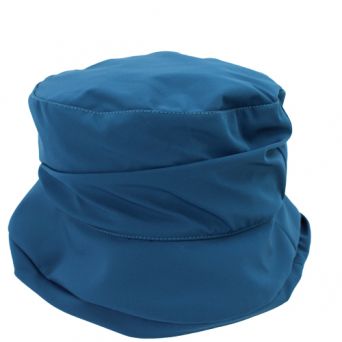 Chapeau de pluie femme bleu outremer