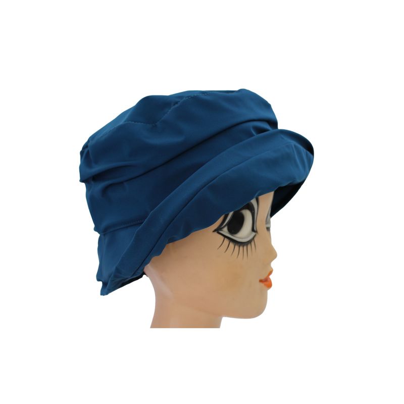 Chapeau de pluie femme bleu outremer