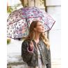 Parapluie cloche transparent feuillage