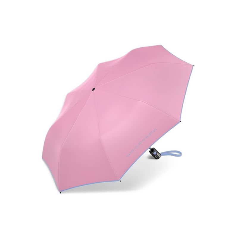 Parapluie pliant roseBenetton