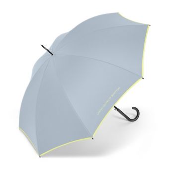 Parapluie droit gris clair Benetton