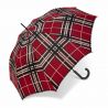 Parapluie femme écossais rouge