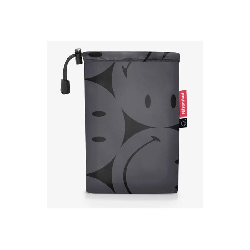 Poncho de pluie gris foncé smiley