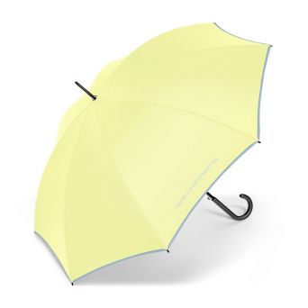 Parapluie long jaune pâle Benetton