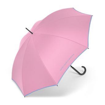 Parapluie long rose clair Benetton