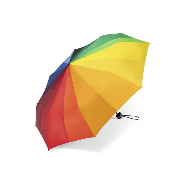 mini parapluie pliant arc en ciel