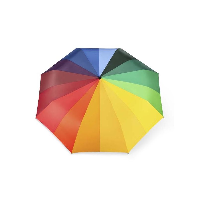 mini parapluie pliant arc en ciel