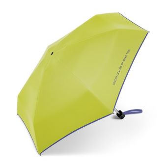 Mini parapluie pliant Benetton vert olive