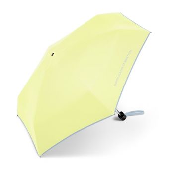 Mini parapluie pliant Benetton jaune pale