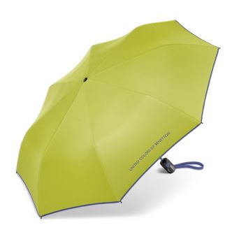 Petit parapluie pliant vert oliveBenetton