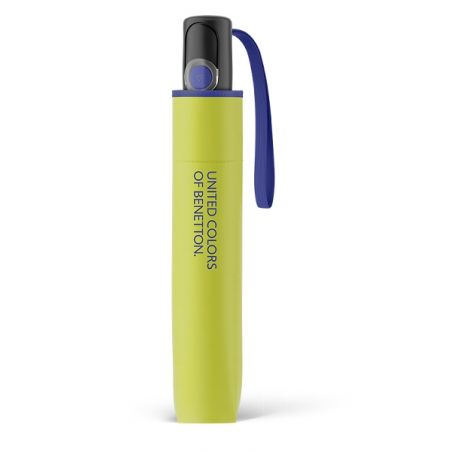 Petit parapluie pliant vert oliveBenetton