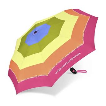 Parapluie pliant automatique "les couleurs de l'espoir" Benetton
