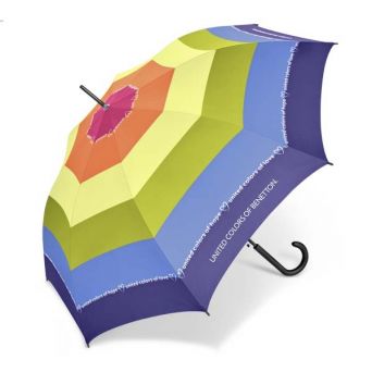 parapluie long Benetton couleurs