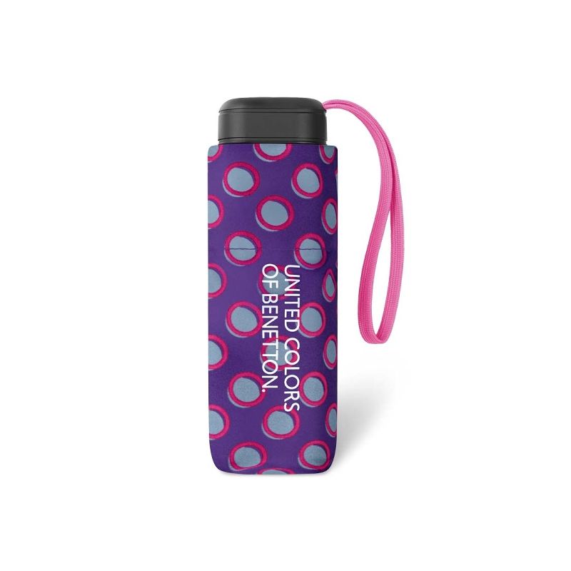 Mini parapluie violet à pois Benetton