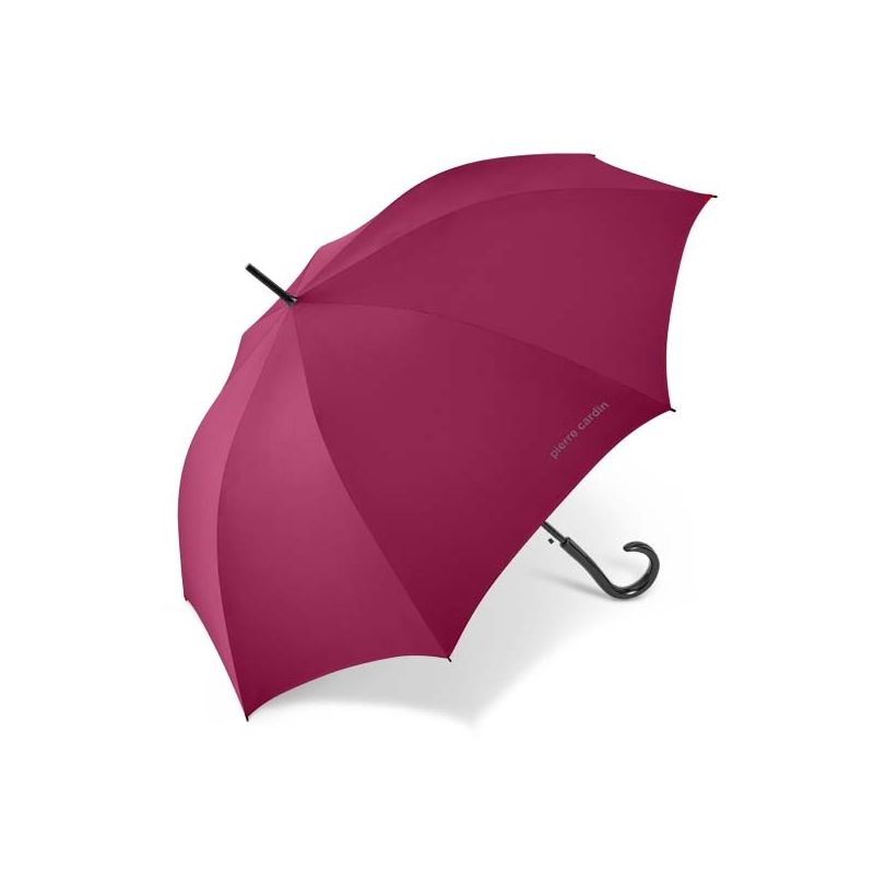 Parapluie Pierre Cardin long rouge