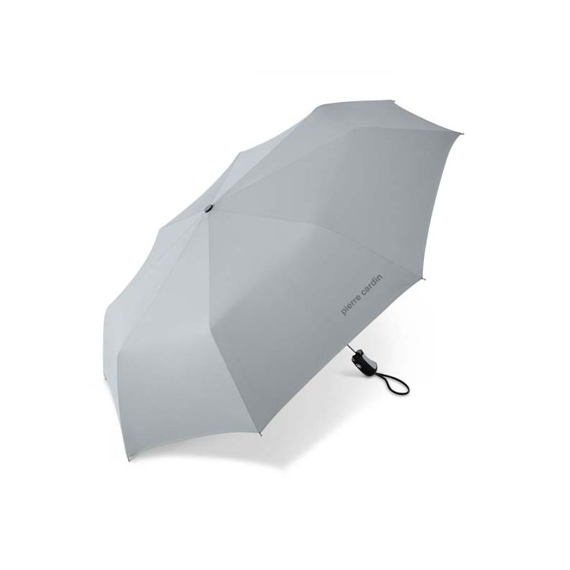 Parapluie automatique Pierre Cardinpliant gris