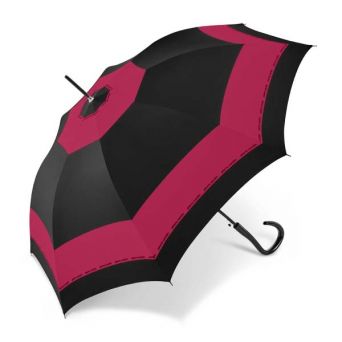 Parapluie Pierre Cardin rouge et noir