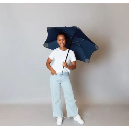 Parapluie anti vent Blunt coupe bleu marine