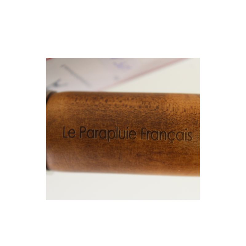 Parapluie pliant rayures satinées