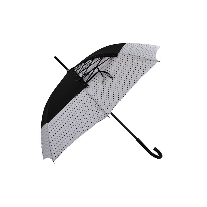Parapluie corset et pois noirs Guy de Jean