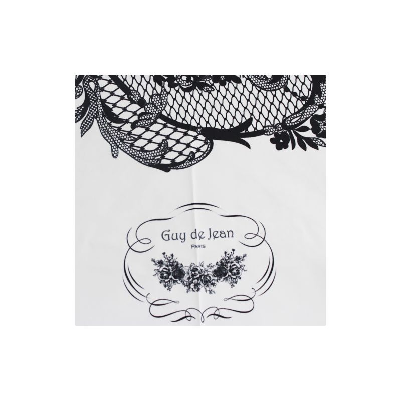 Parapluie pliant rétro blanc fabriqué en France