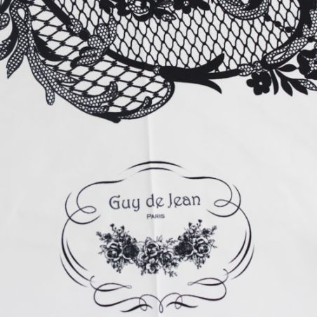 Parapluie pliant rétro blanc fabriqué en France