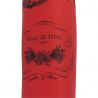 Parapluie pliant rétro rouge fabriqué en France