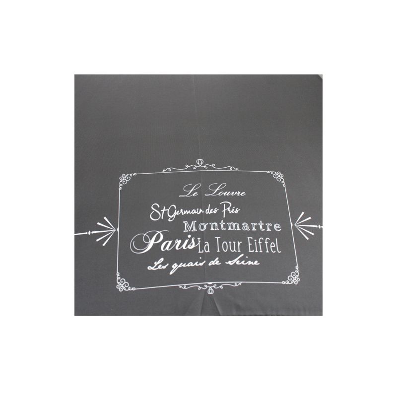 Parapluie noir "la vie parisienne"