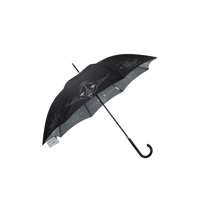 Parapluie noir "la vie parisienne"