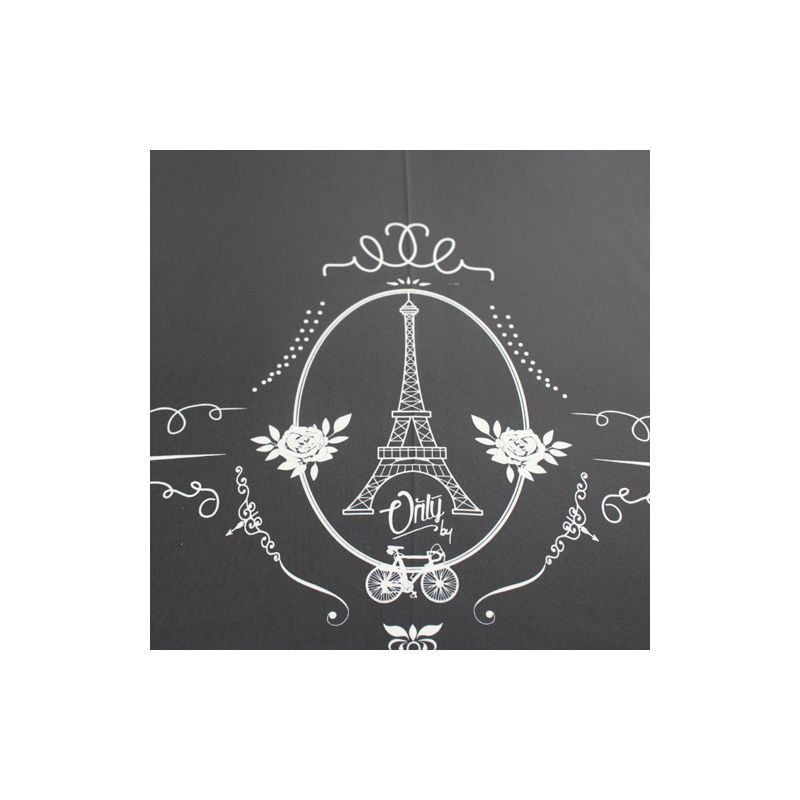 Parapluie noir "la vie parisienne"