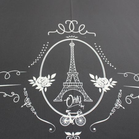 Parapluie noir "la vie parisienne"