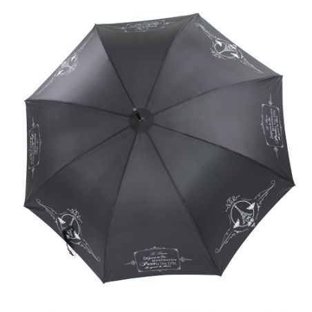 Parapluie noir "la vie parisienne"