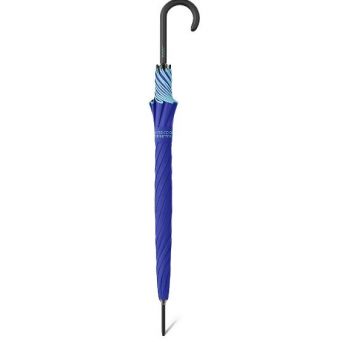 Parapluie droit bleu vif Benetton