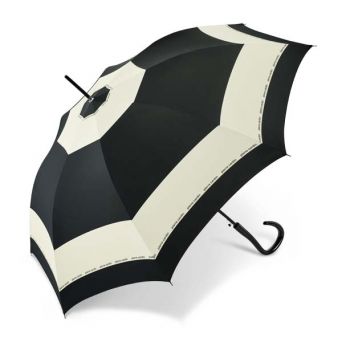 Parapluie Pierre Cardin black and white