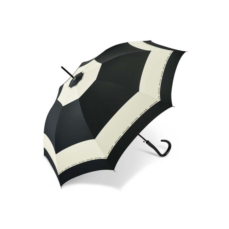 Parapluie Pierre Cardin black and white