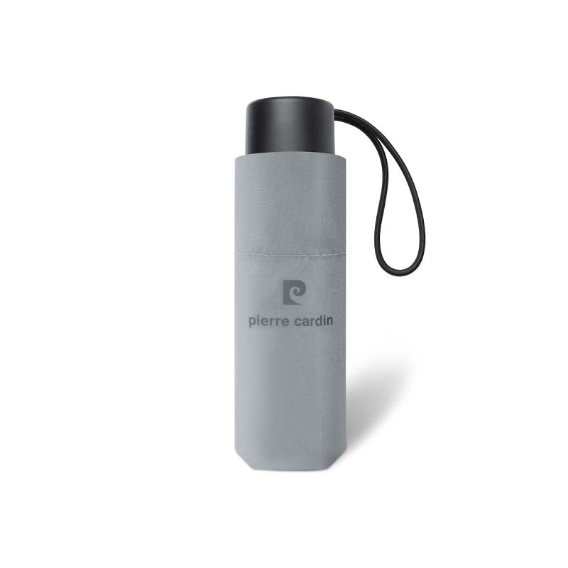Mini parapluie pliant Pierre Cardin gris brume