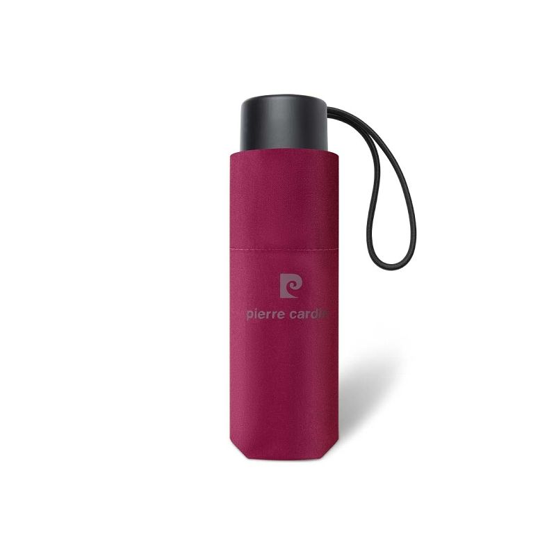 Mini parapluie pliant rouge Pierre Cardin