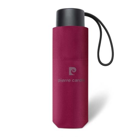 Mini parapluie pliant rouge Pierre Cardin