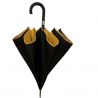 Parapluie résistant au ventnoir et camel