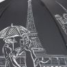 Parapluie noir long La Parisienne
