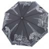 Parapluie pliant noir et blanc La parisienne