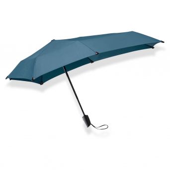 Parapluie pliant tempête Senz bleu vif ouverture fermeture automatique