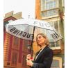 Grand parapluie fantaisie transparent fucking rain