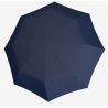 Parapluie pliant bleu solide ouverture et fermeture automatique