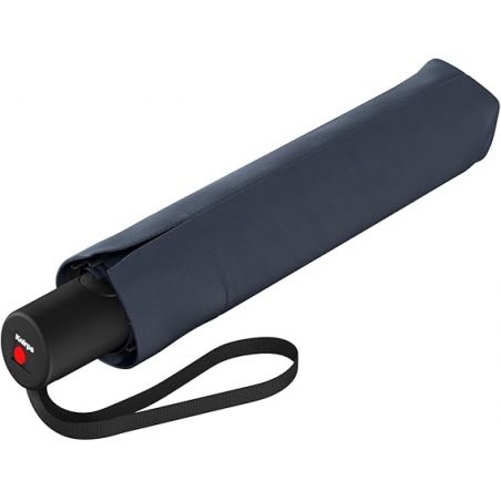 Parapluie pliant bleu solide ouverture et fermeture automatique