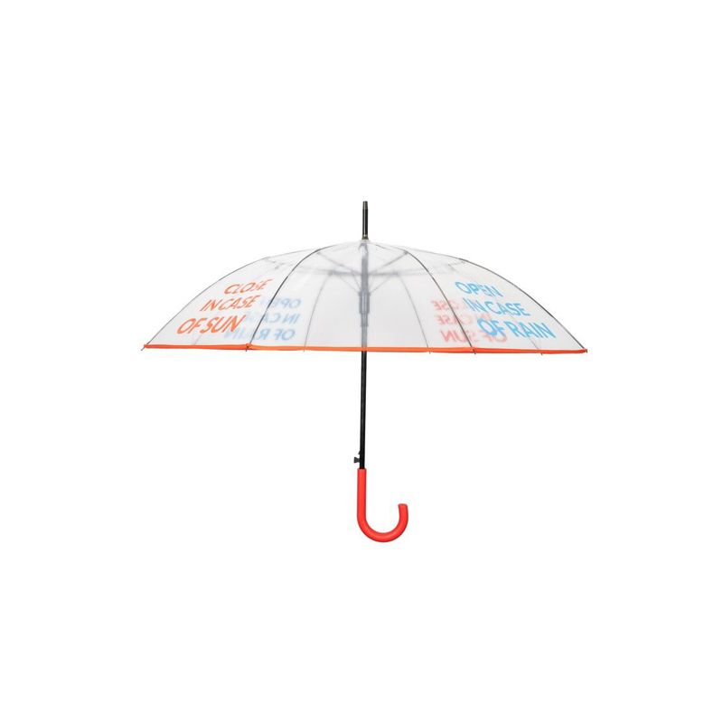 Parapluie transparent open in case of rain