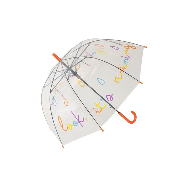 Parapluie enfant transparent it's raining