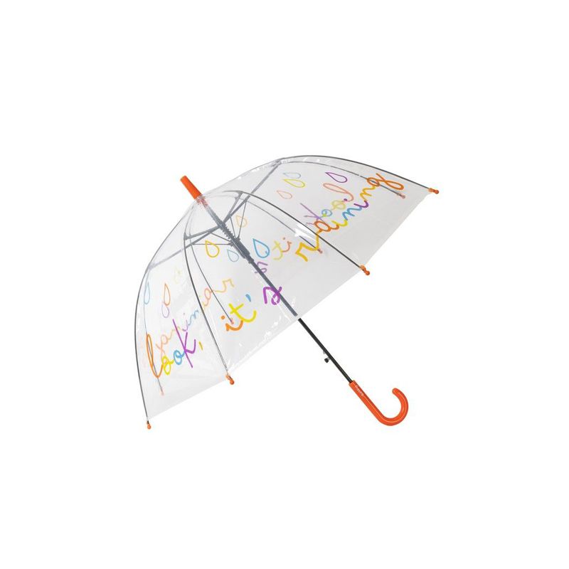 Parapluie enfant transparent it's raining