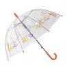 Parapluie enfant transparent it's raining