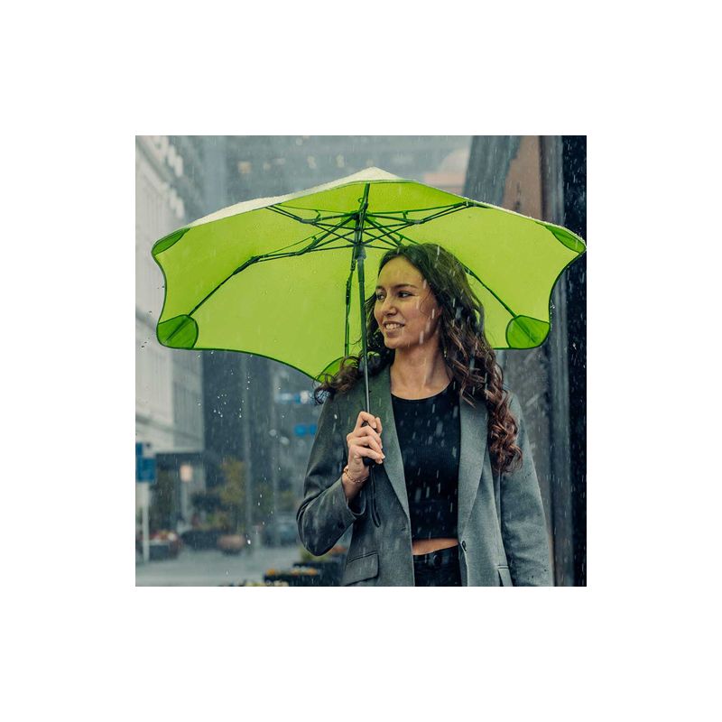 Parapluie anti vent pliant vert